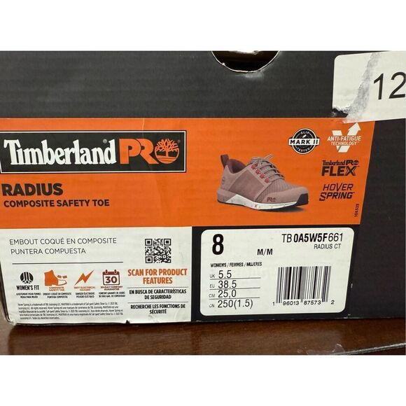 Timberland Pro Women's Radius Composite Toe Work Sneaker - Picture 14 of 15